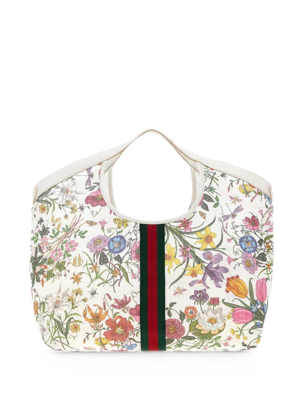 Gucci Women Gucci Giglio Flora Print Large Tote GUCCI
