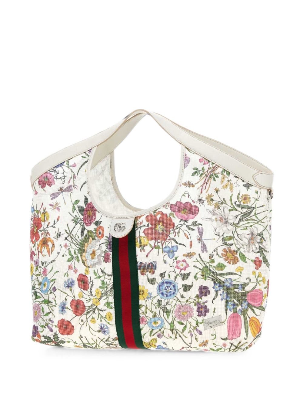 Gucci Women Gucci Giglio Flora Print Large Tote GUCCI