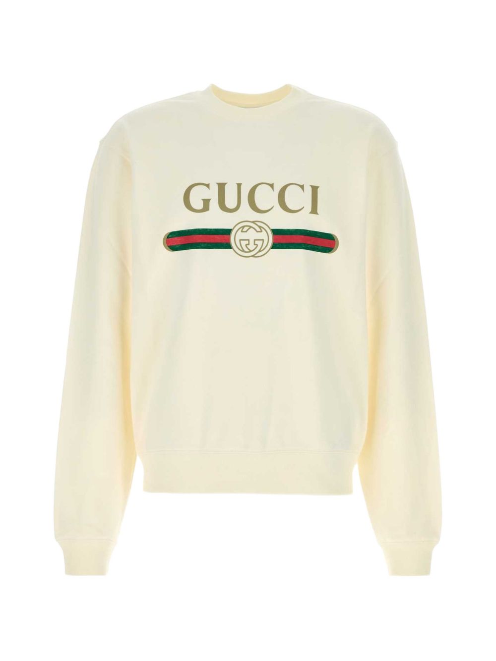 Gucci Men Gucci Fake Crewneck Sweatshirt GUCCI