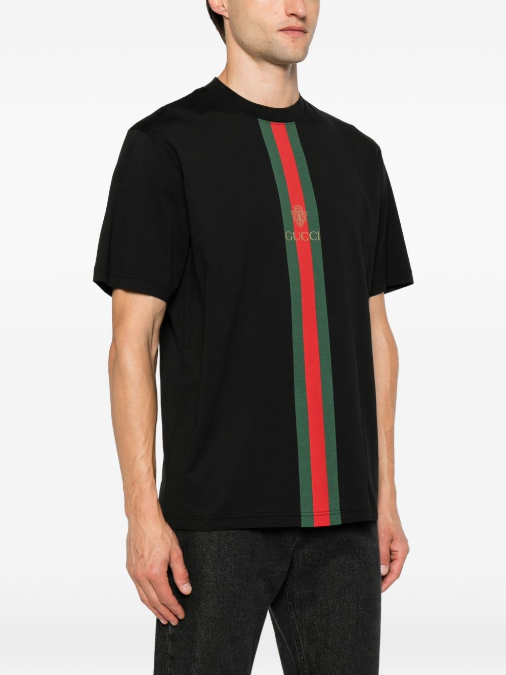 Gucci Men Gucci Fake Cotton T-Shirt GUCCI