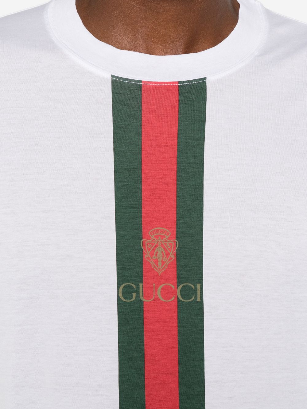Gucci Men Gucci Fake Cotton T-Shirt GUCCI