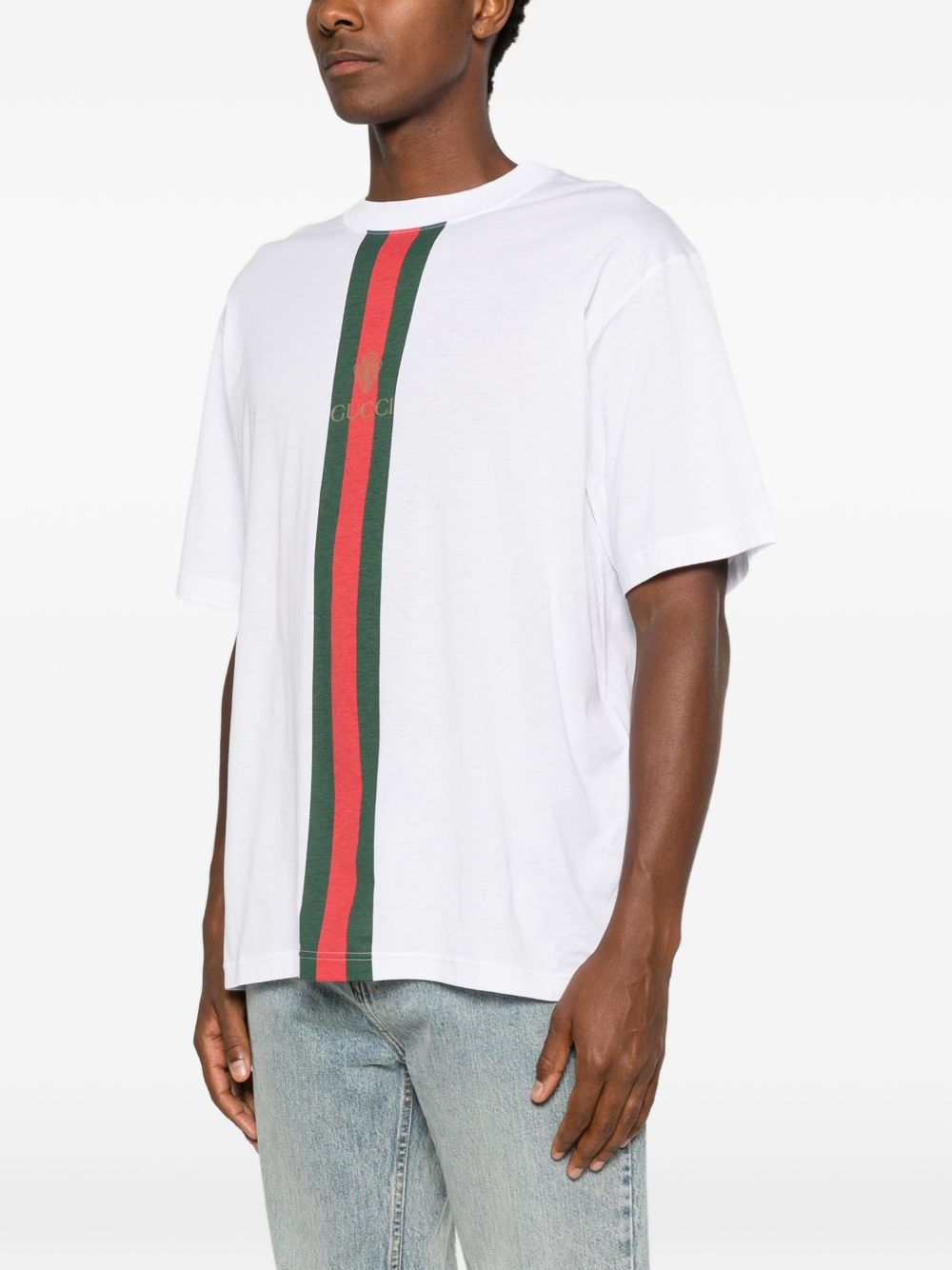 Gucci Men Gucci Fake Cotton T-Shirt GUCCI