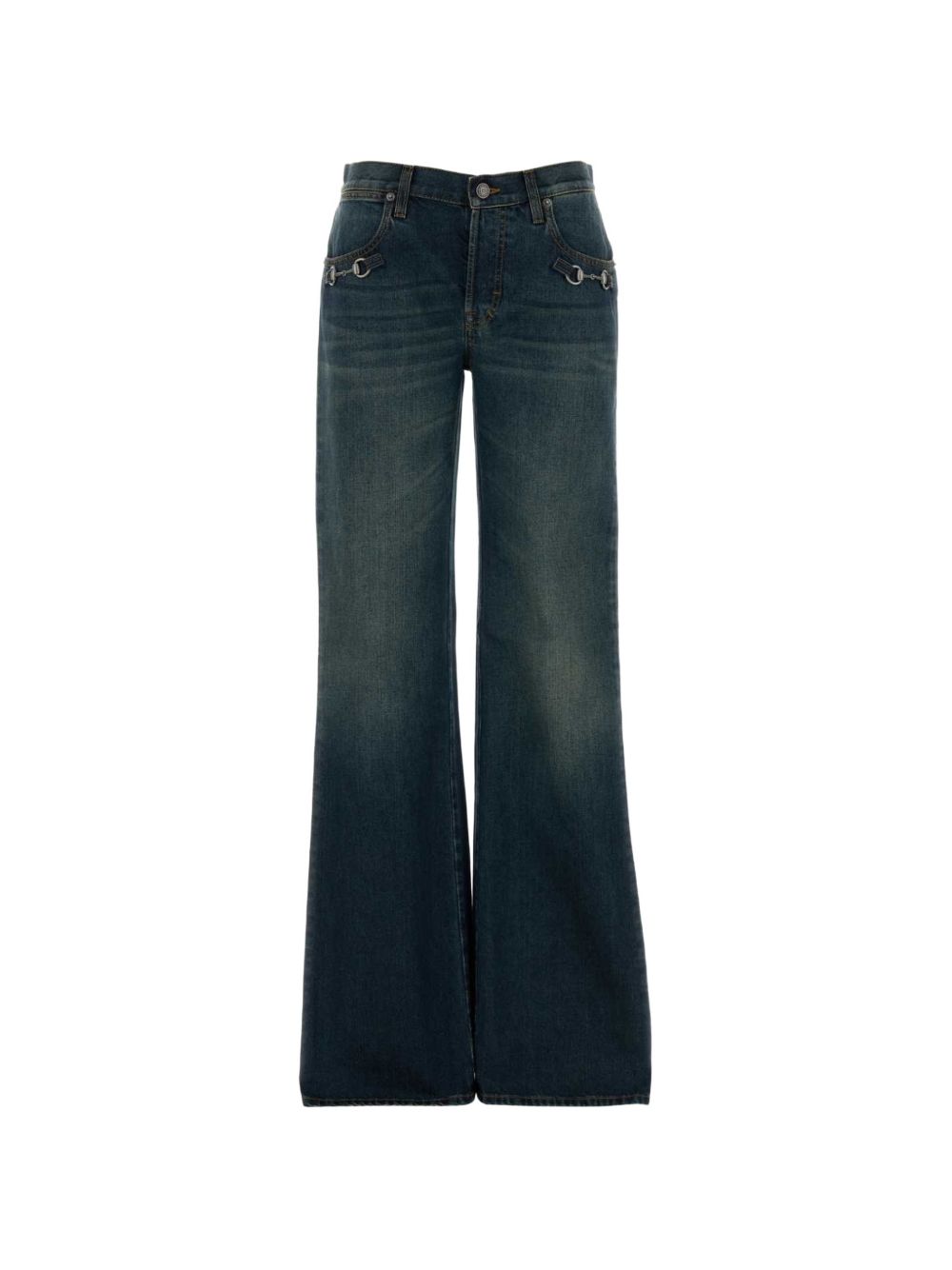 Gucci Women Denim Cotton Jeans GUCCI