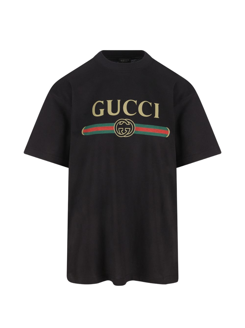 Gucci Women Logo Cotton T-Shirt GUCCI