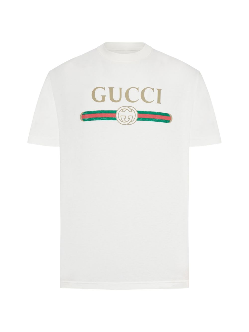 Gucci Women Logo Cotton T-Shirt GUCCI