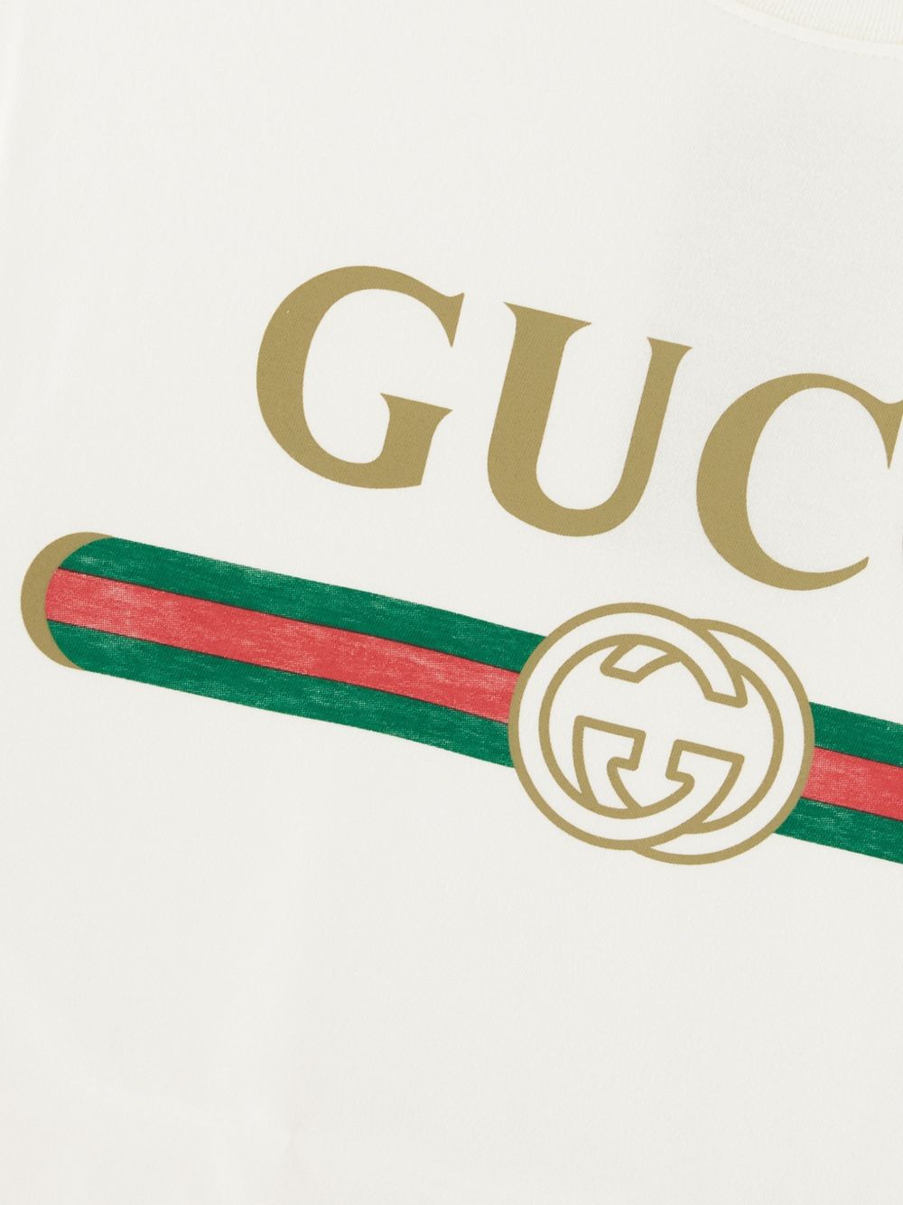 Gucci Women Logo Cotton T-Shirt GUCCI