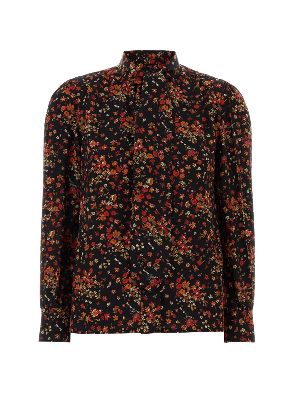 Gucci Women Printed Silk Shirt GUCCI