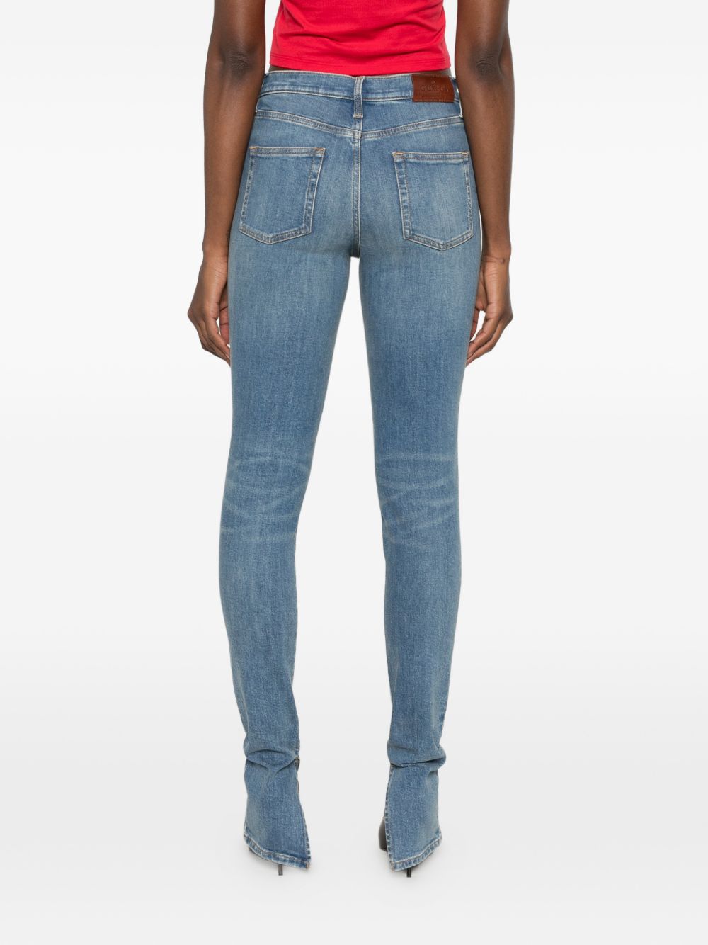 Gucci Women Skinny Denim Jeans GUCCI