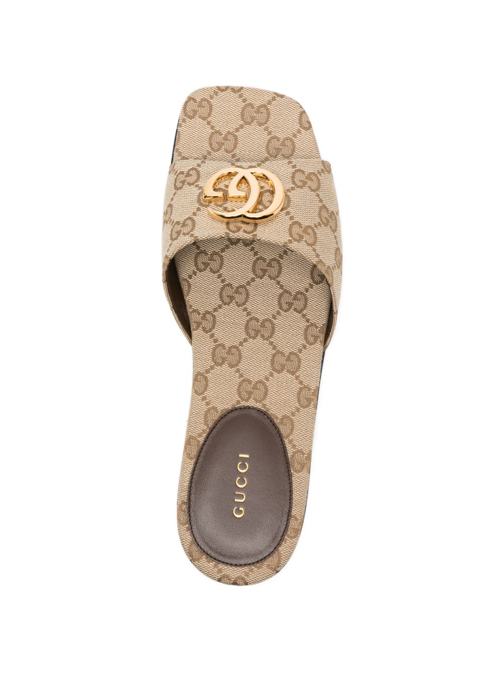 Gucci Women Gg Marmont Flat Sandals GUCCI