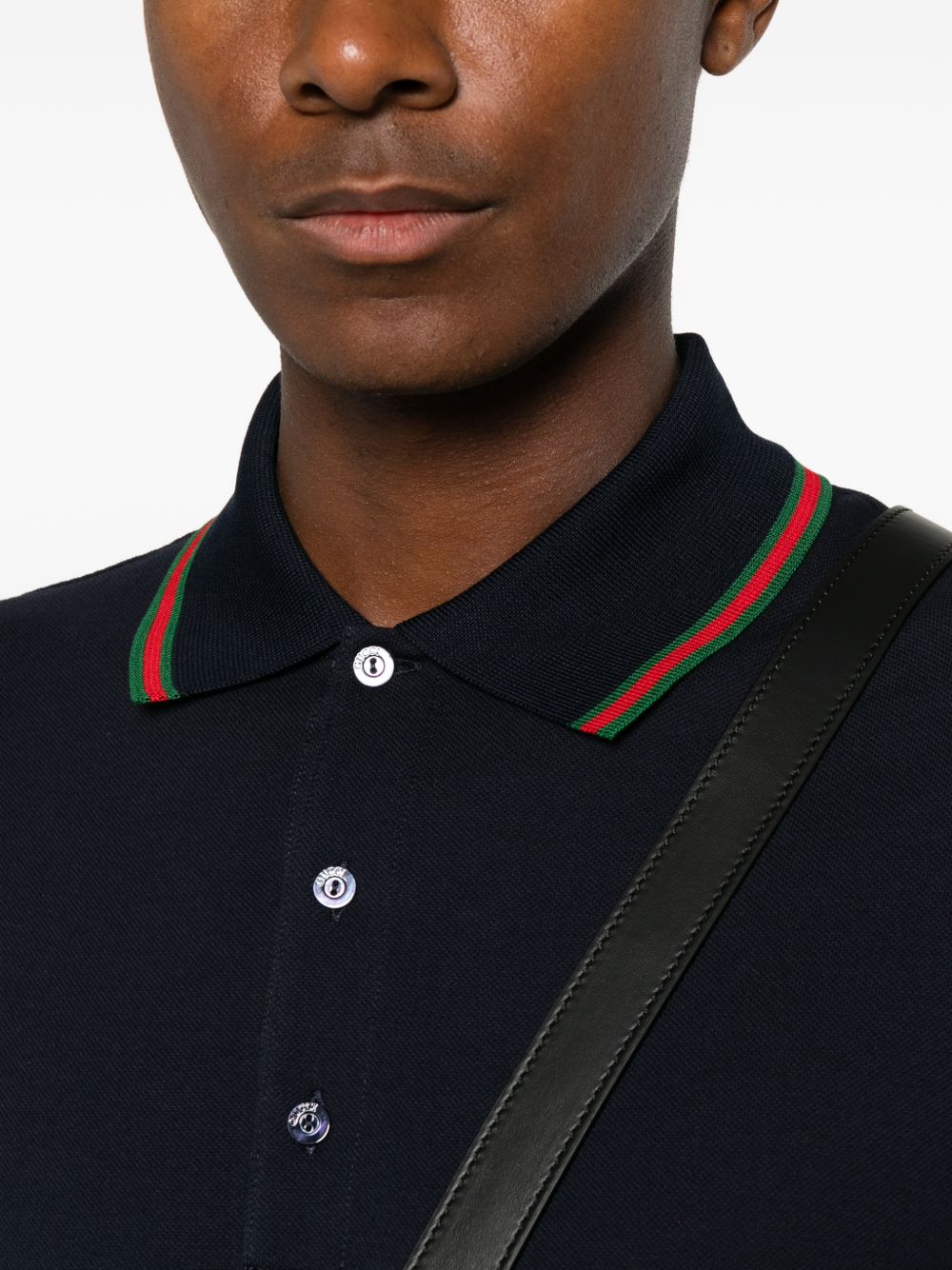 Gucci Men Cotton Polo Shirt GUCCI