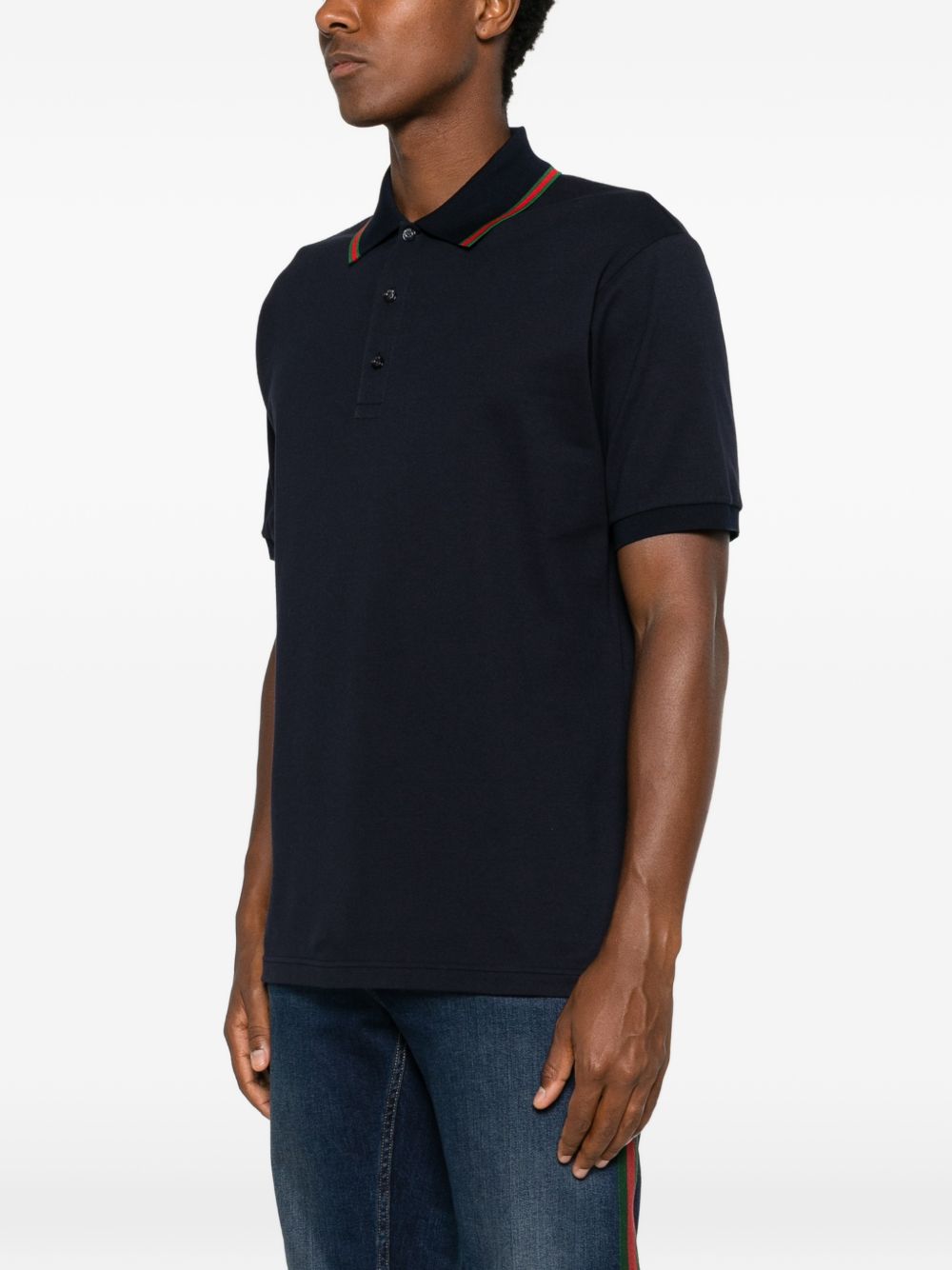 Gucci Men Cotton Polo Shirt GUCCI