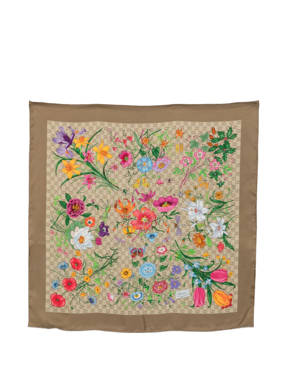 Gucci Women Gucci Flora Silk Foulard GUCCI