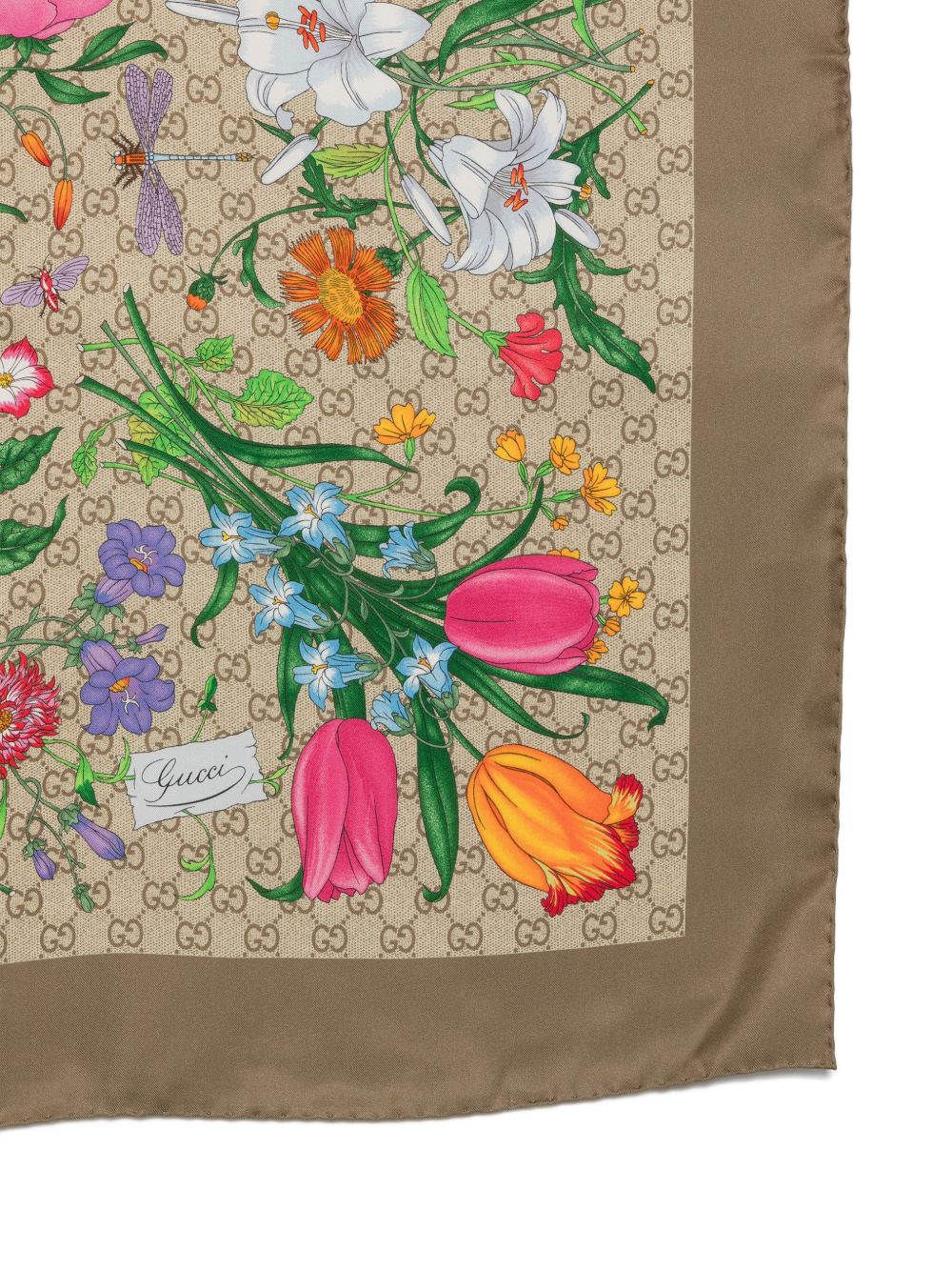 Gucci Women Gucci Flora Silk Foulard GUCCI