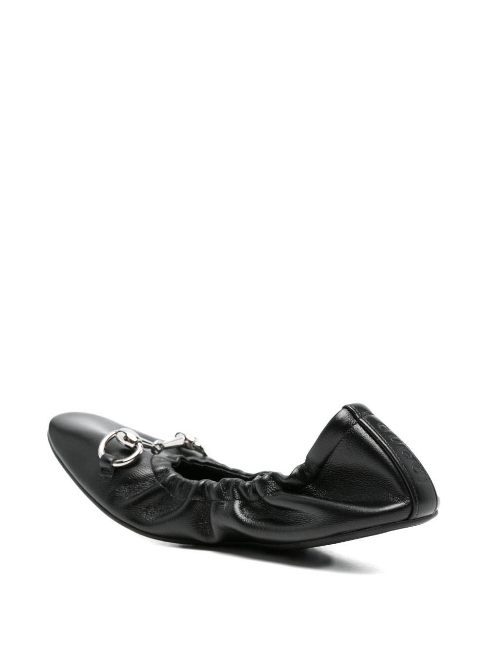 Gucci Women Prima Leather Ballets GUCCI