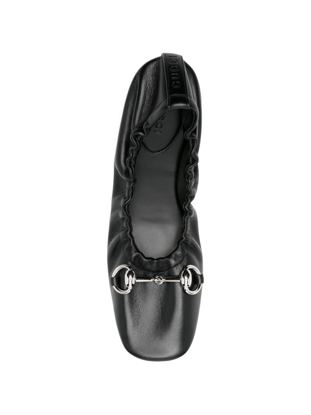 Gucci Women Prima Leather Ballets GUCCI