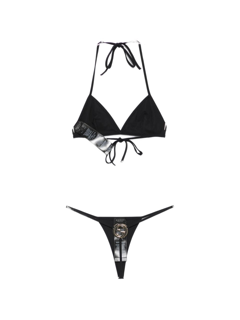 Gucci Women Gg Interlocking Triangle Bikini Set GUCCI