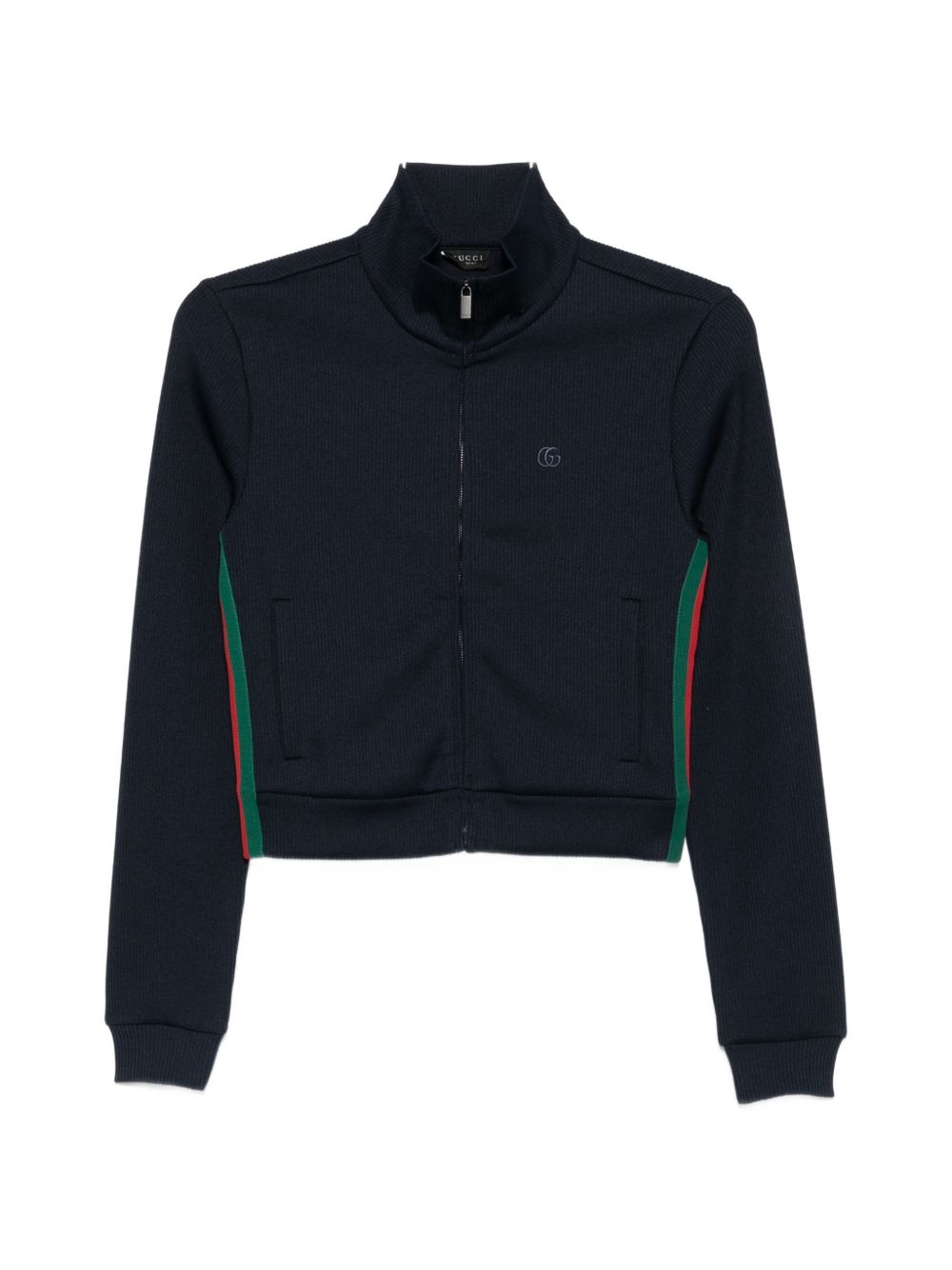 Gucci Women Web Detail Cotton Blend Sweatshirt GUCCI
