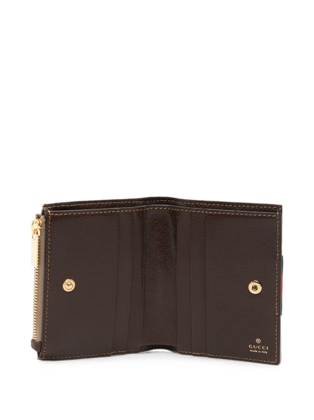 Gucci Women Web Detail Small Wallet GUCCI