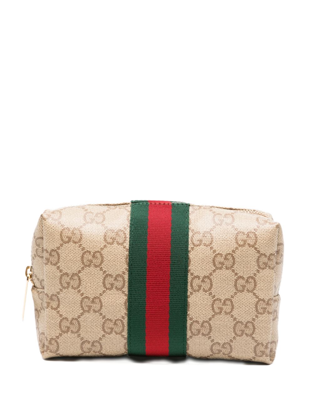Gucci Women Web Detail Beauty-Case GUCCI