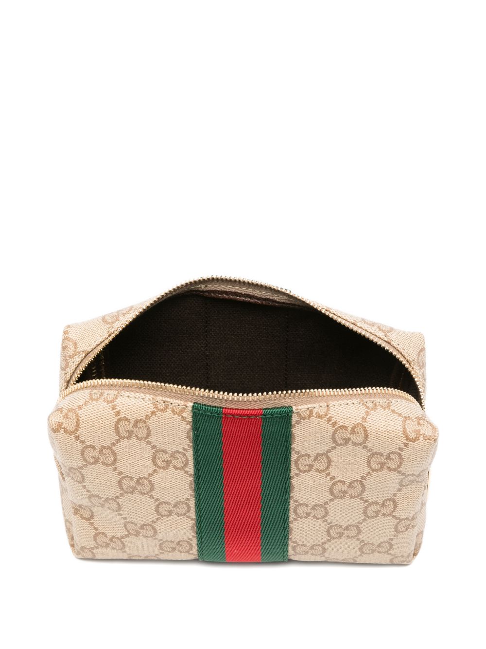 Gucci Women Web Detail Beauty-Case GUCCI