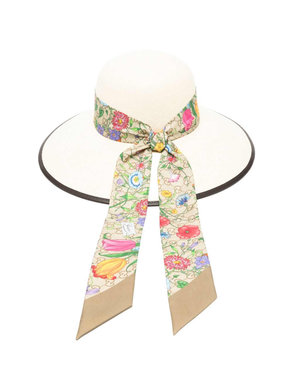 Gucci Women Gucci Flora Straw Hat GUCCI