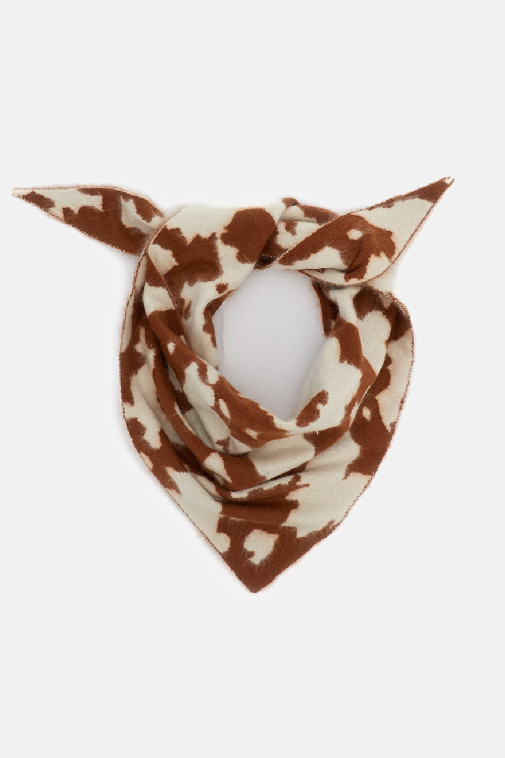 Guest In Residence Women Grizzly Cowhide Wild Rag Cashmere Scarf GUEST IN RESIDENCE
