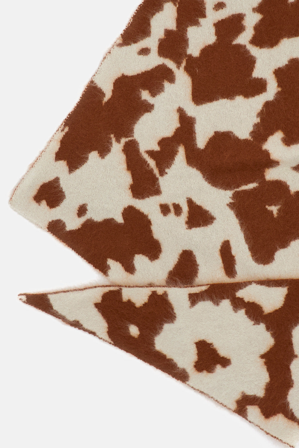 Guest In Residence Women Grizzly Cowhide Wild Rag Cashmere Scarf GUEST IN RESIDENCE