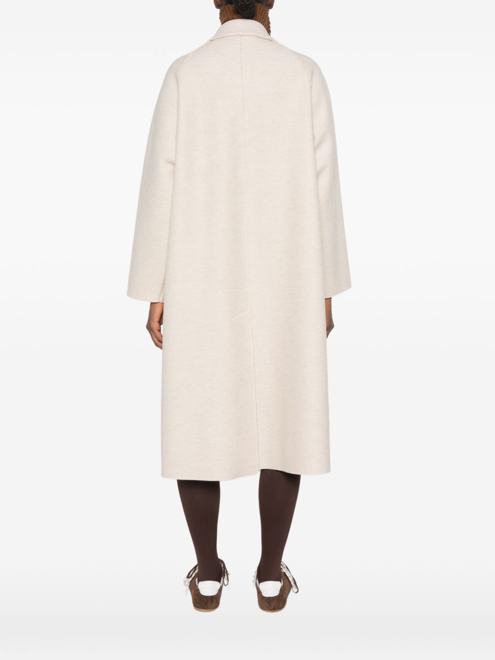 Harris Wharf London Women Wool Long Coat HARRIS WHARF LONDON