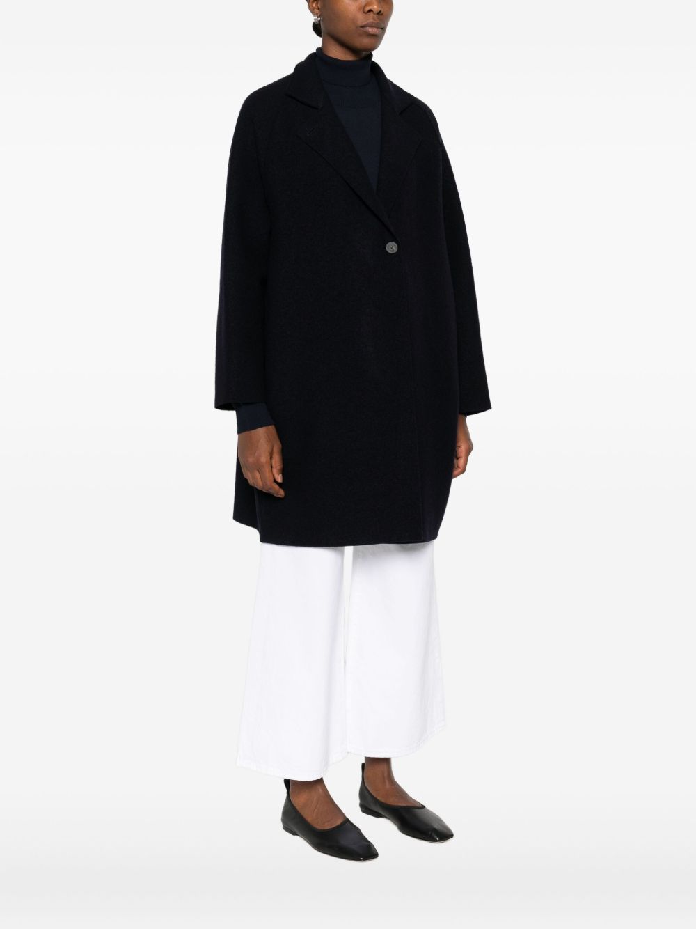 Harris Wharf London Women Wool Coat HARRIS WHARF LONDON
