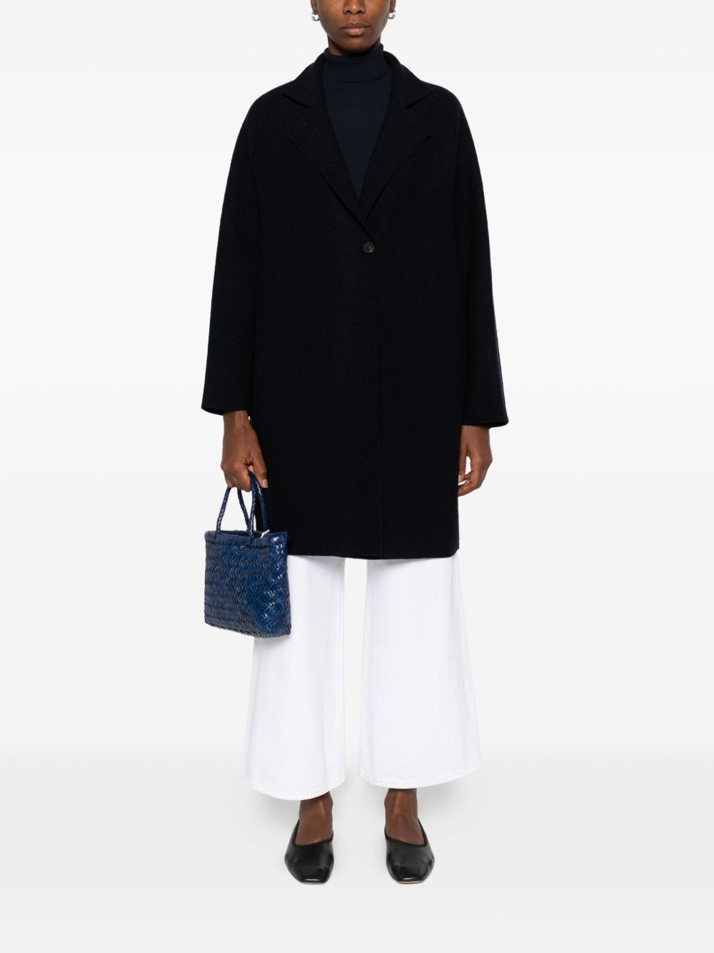 Harris Wharf London Women Wool Coat HARRIS WHARF LONDON
