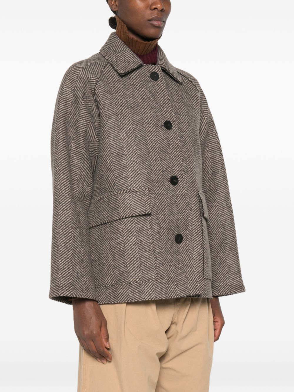 Harris Wharf London Women Wool And Cashmere Jacket HARRIS WHARF LONDON