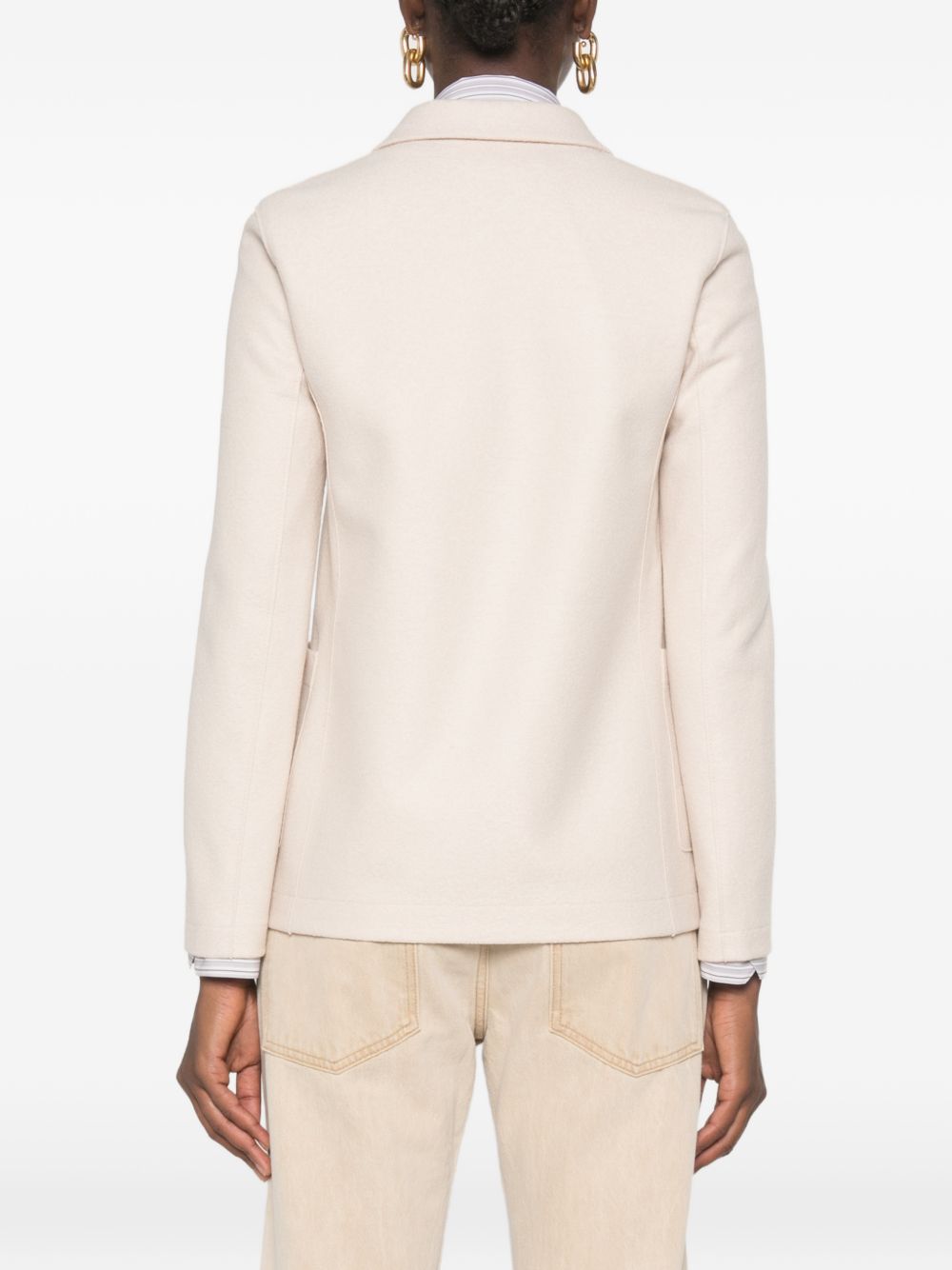 Harris Wharf London Women Wool Single-Breasted Blazer Jacket HARRIS WHARF LONDON
