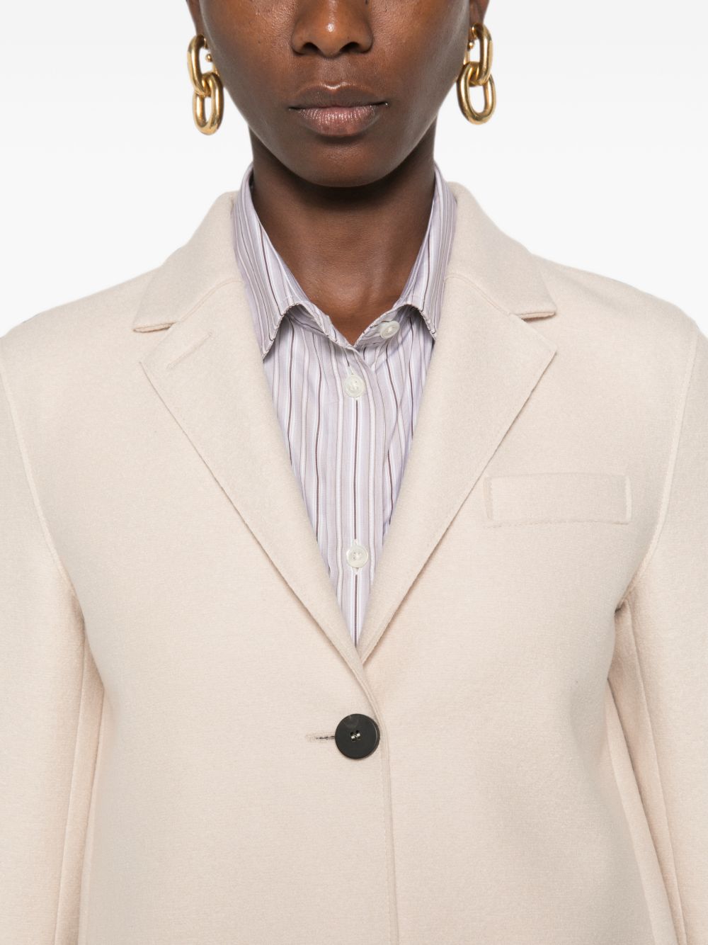 Harris Wharf London Women Wool Single-Breasted Blazer Jacket HARRIS WHARF LONDON