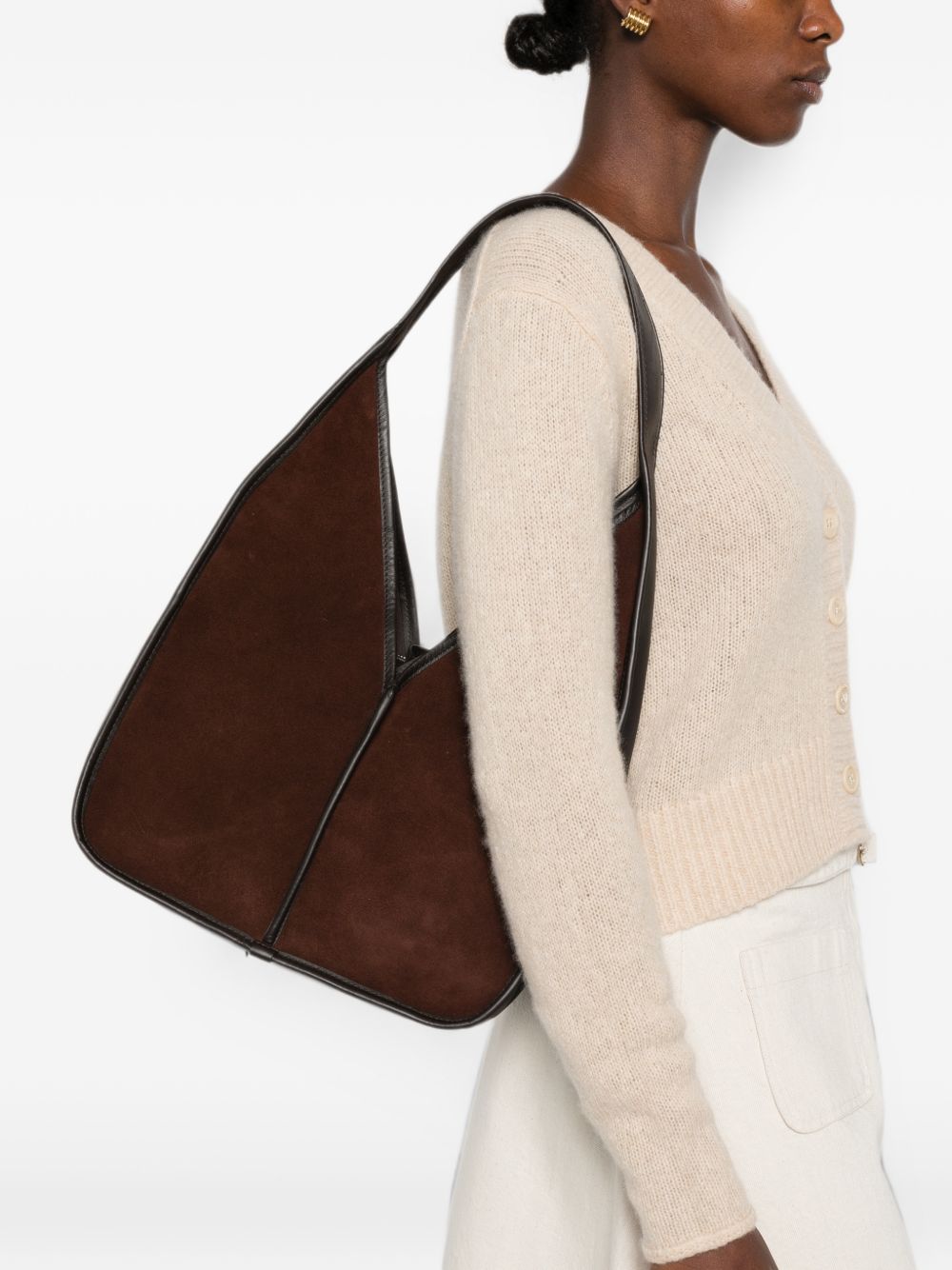 Hereu Women Calella Leather Hobo Bag HEREU