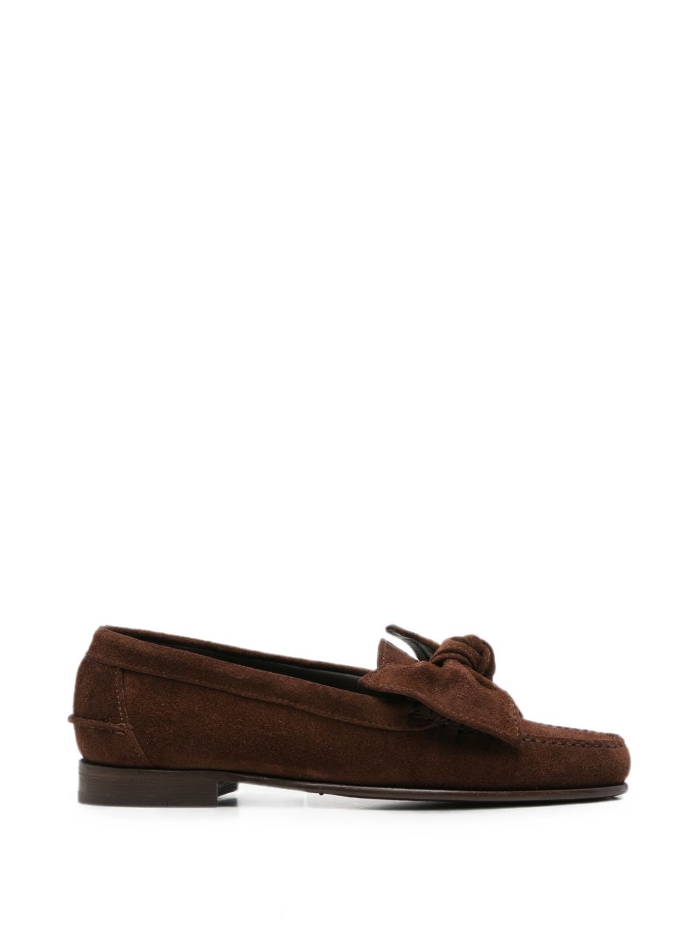 Hereu Women Corbati Suede Leather Loafers HEREU