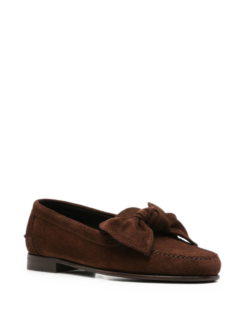 Hereu Women Corbati Suede Leather Loafers HEREU