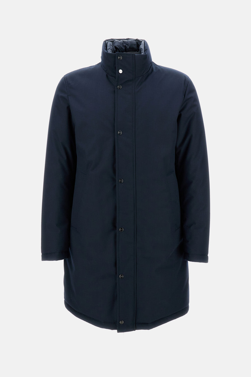 Herno Men Coat In New Business Fabric HERNO