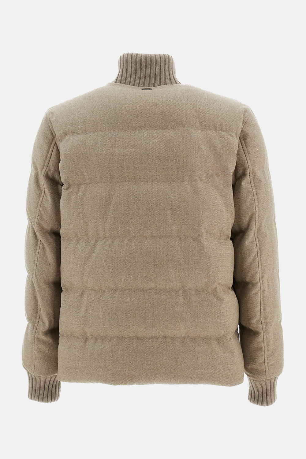 Herno Men Wool Tweed Bomber Jacket HERNO