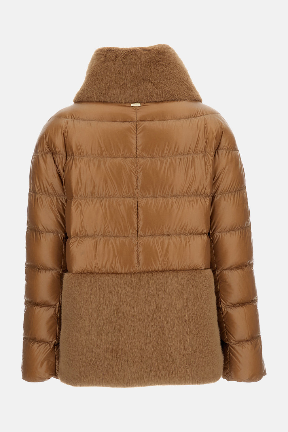 Herno Women Faux Fur Down Jacket