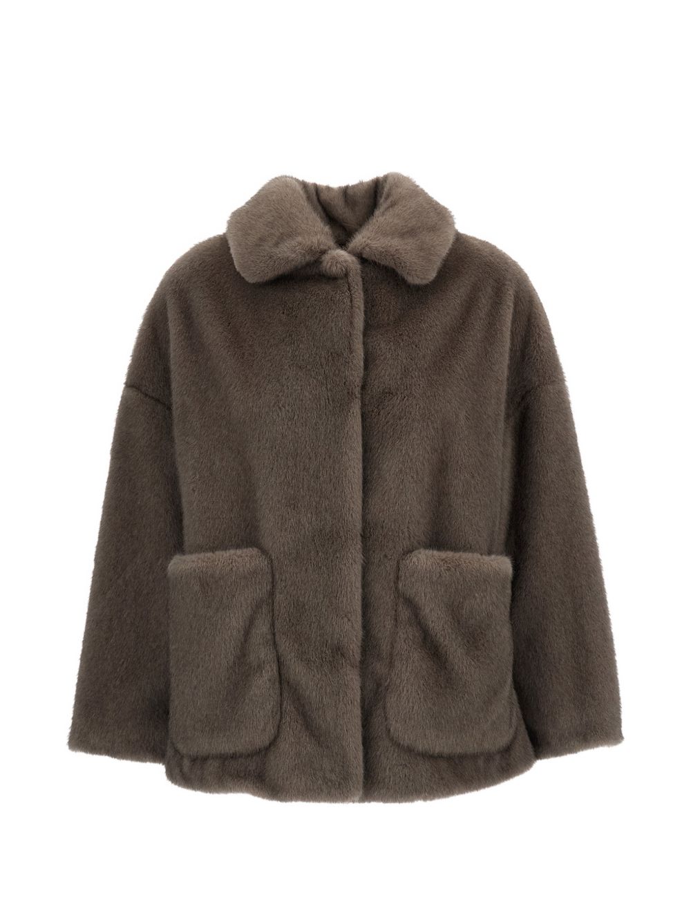 Herno Women Faux Fur Bomber Jacket HERNO