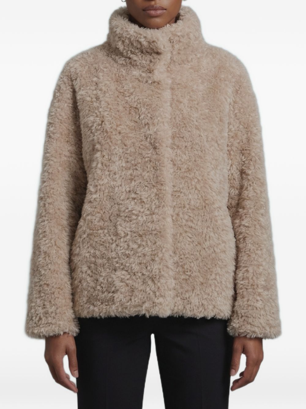 Herno Women Faux Fur Short Coat