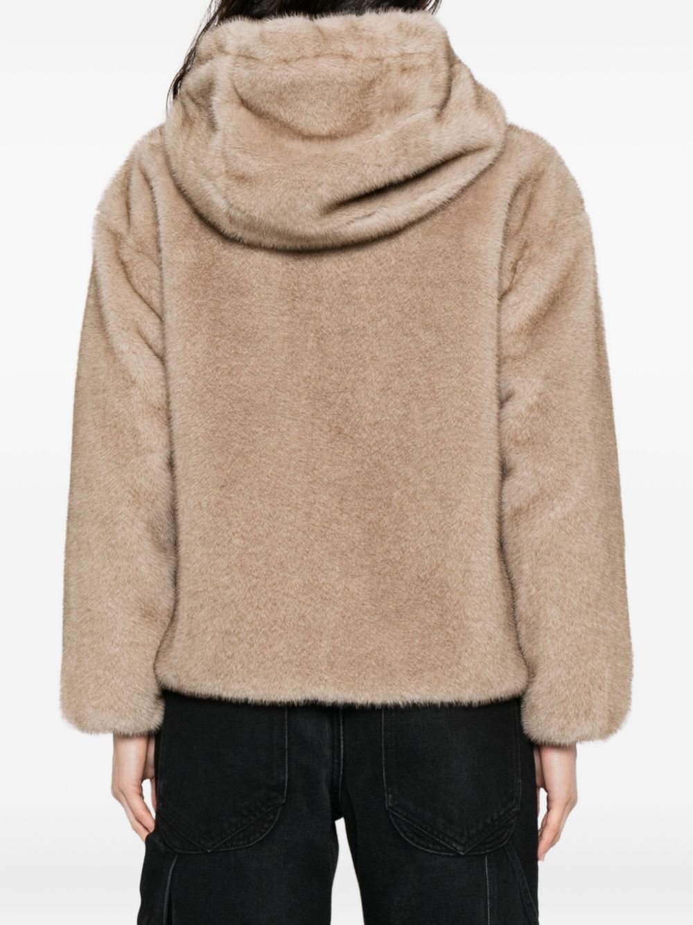Herno Women Faux Fur Bomber Jacket HERNO