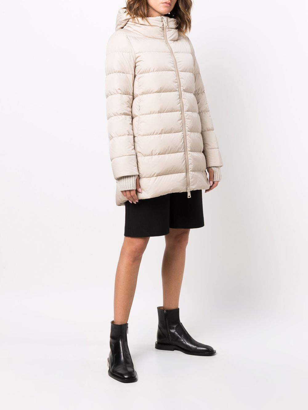 Herno Women A-Shape Midi Down Jacket HERNO