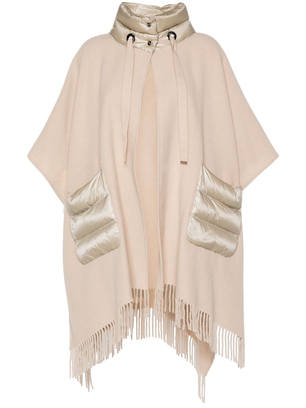 Herno Women Wool And Nylon Cape HERNO