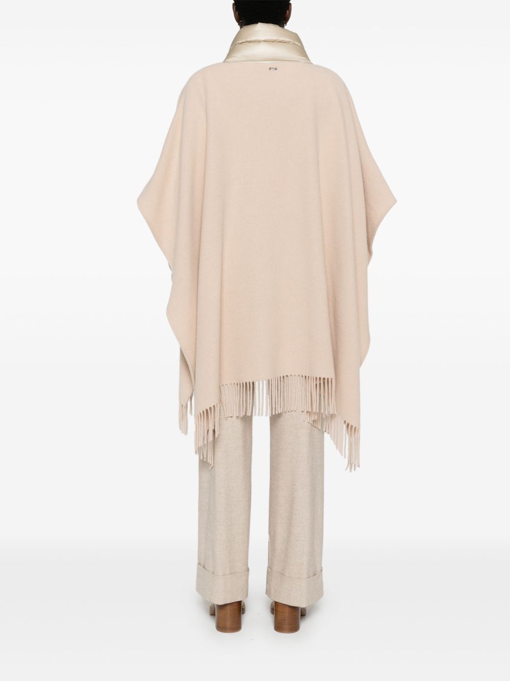 Herno Women Wool And Nylon Cape HERNO
