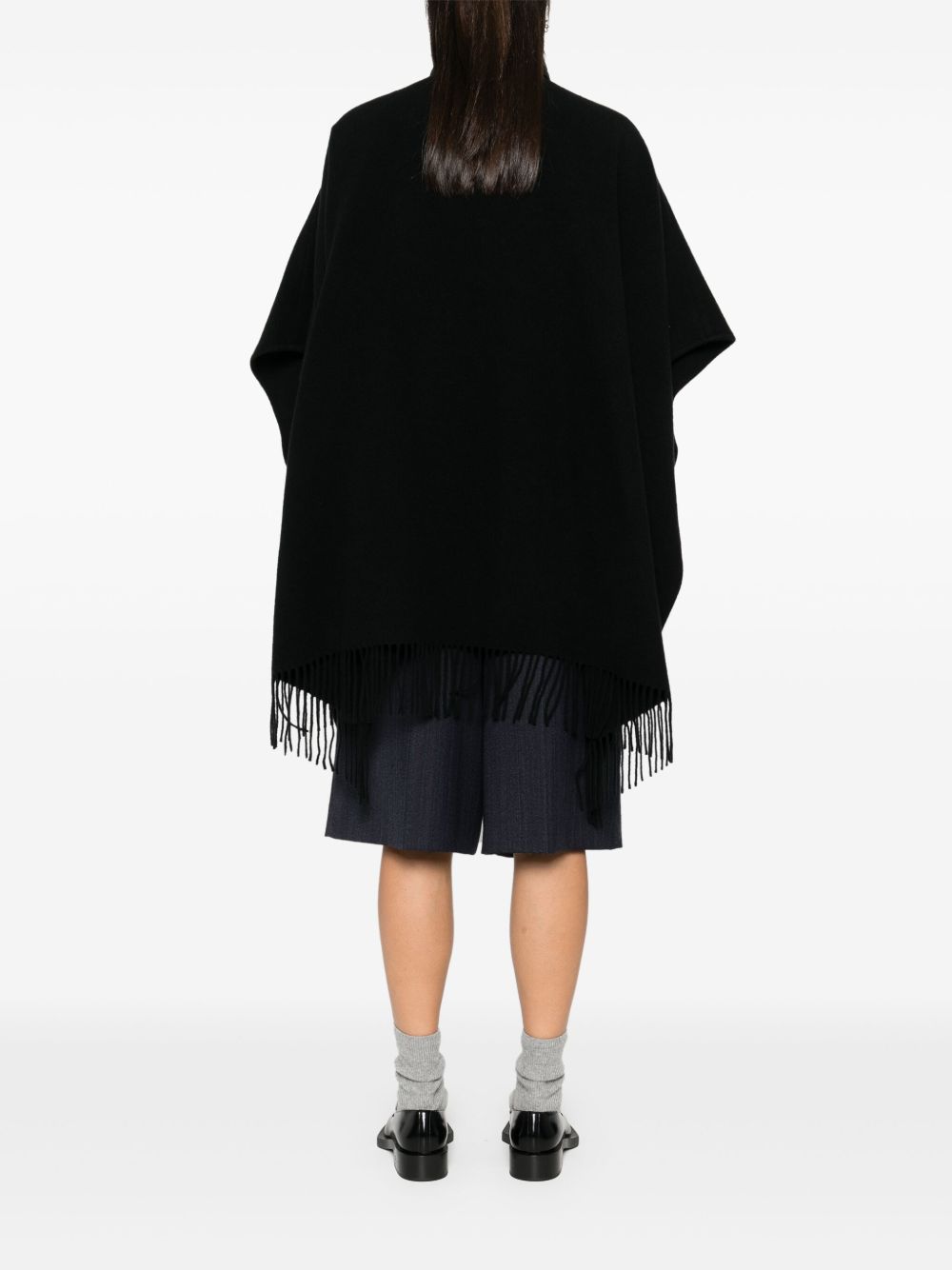 Herno Women Wool And Nylon Cape HERNO