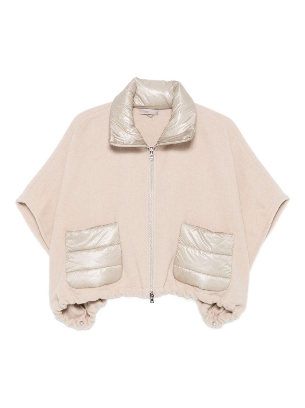 Herno Women Wool And Nylon Short Down Jacket HERNO