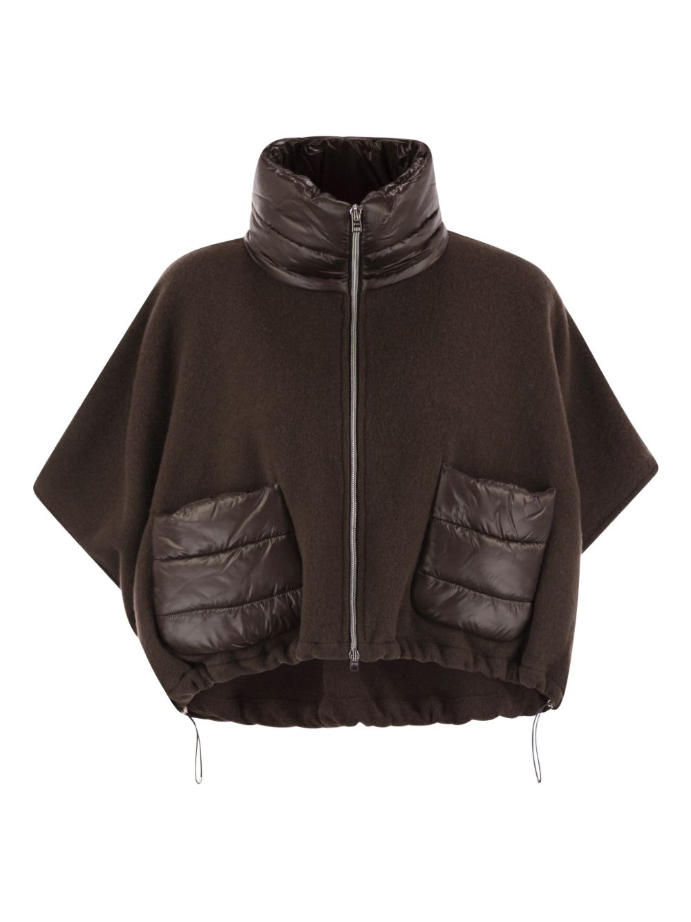 Herno Women Wool And Nylon Short Down Jacket HERNO