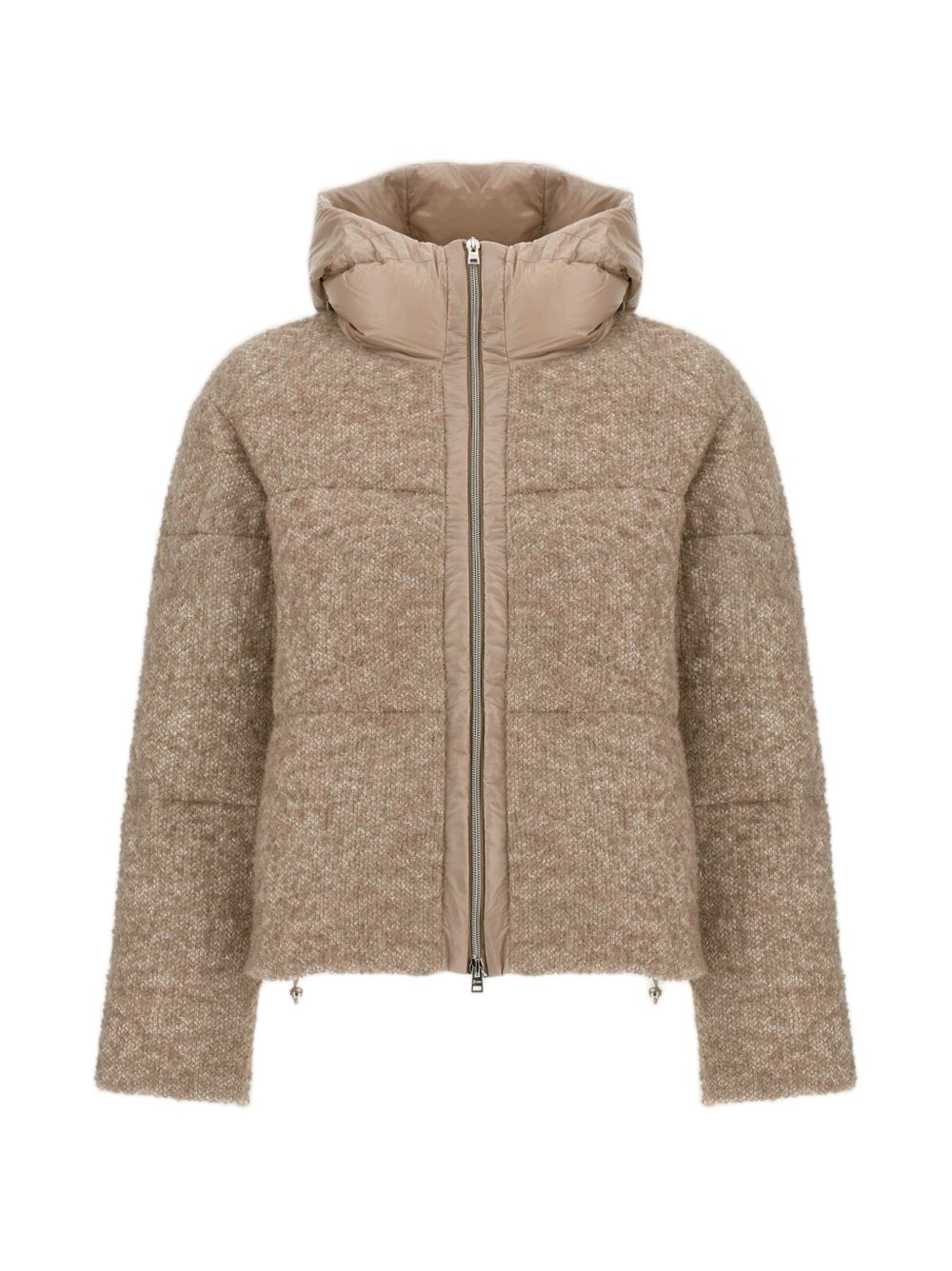 Herno Women Bouclé Short Down Jacket HERNO
