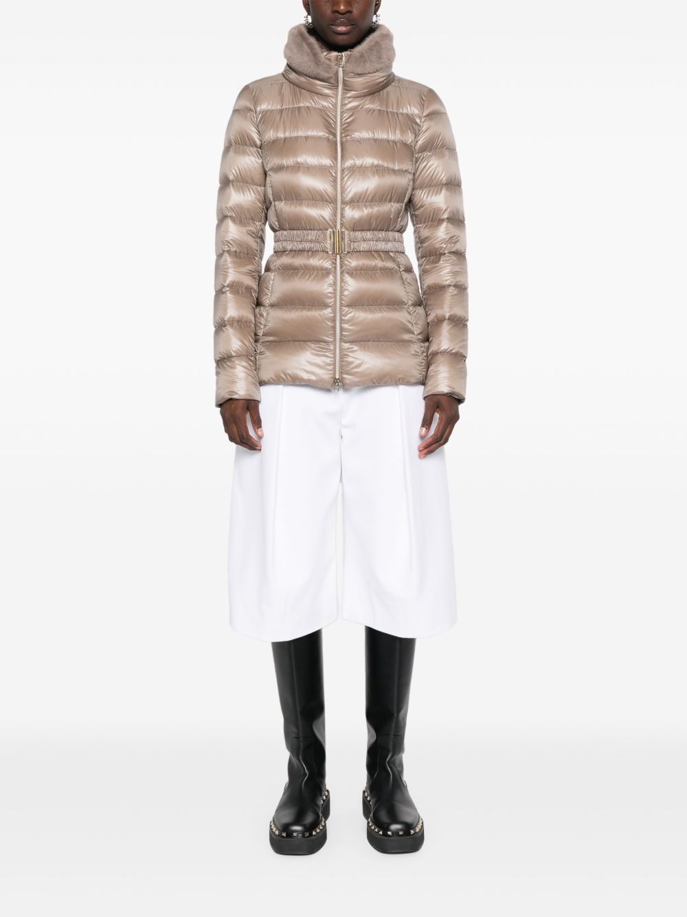 Herno Women Claudia Belted Down Jacket HERNO